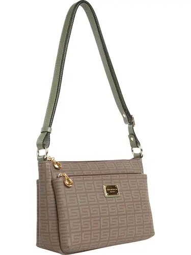 Bolsa Transversal Smartbag Veneza Caqui/Oliva Medio  85024.25