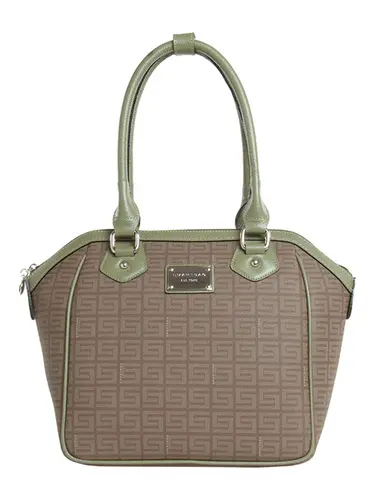 Bolsa Alça de mão Smartbag Veneza Caqui - Oliva - 85028.25