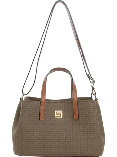 Bolsa Transversal Smartbag Veneza Caqui/Avela Media 85026.25