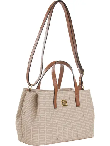 Bolsa Transversal Smartbag Veneza Nude/Avela Media 85026.25