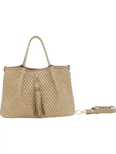 Bolsa Tote Couro Drops Blush Media 78061.25