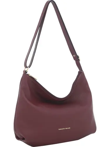Bolsa Hobo Couro Burgundy Grande 78084.25