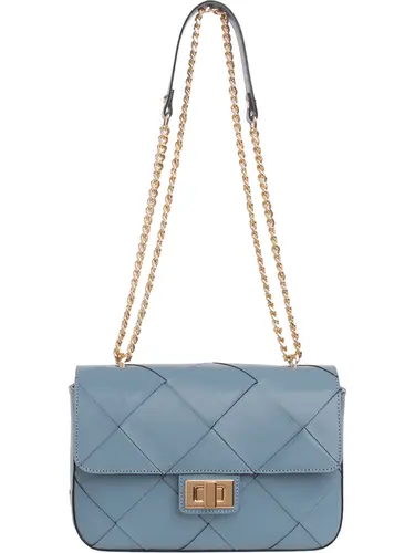 Bolsa Tiracolo Couro Tresse Caribe Media 79013.26