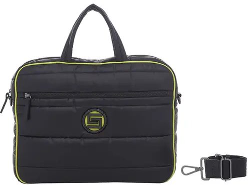 Bolsa Alça de Mão Smartbag Nylon Preto - Limone - 88027.23