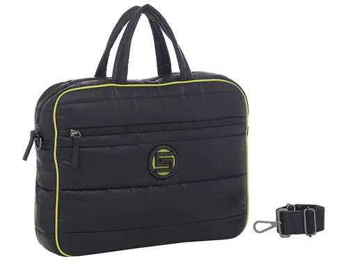 Bolsa Alça de Mão Smartbag Nylon Preto - Limone - 88027.23