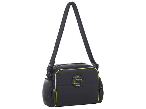 Bolsa Transversal Smartbag Nylon Preto - Limone- 88021.23