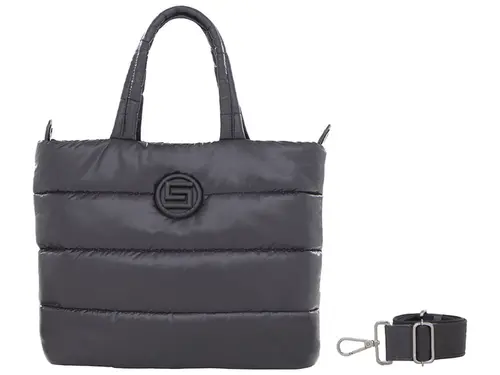 Bolsa Alça de Mão Smartbag Nylon Preto - 88009.23