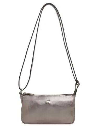 Bolsa Transversal Couro Inox Pequena 79053.26