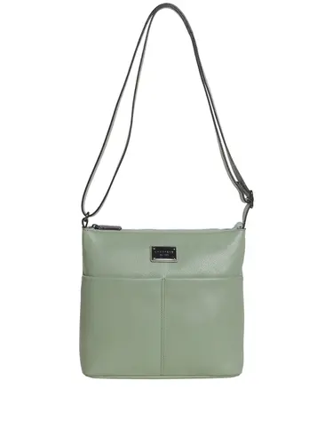 Bolsa Transversal Smartbag Couro Menta 85207.25