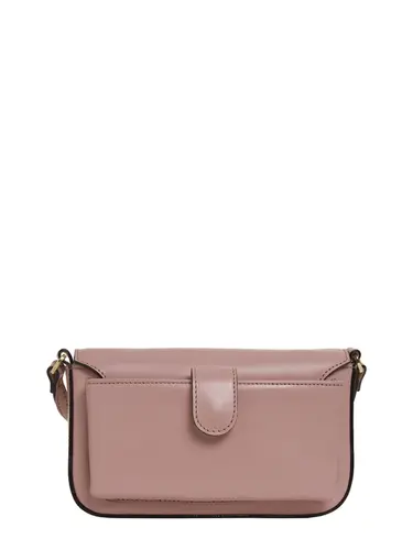 Bolsa Transversal Couro Rosa 79001.26