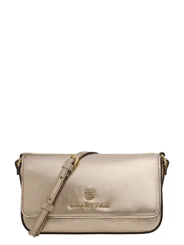 Bolsa Transversal Couro Metalizado Ouro 79001.26