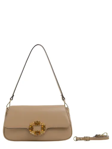 Bolsa Transversal Couro Blush 79003.26