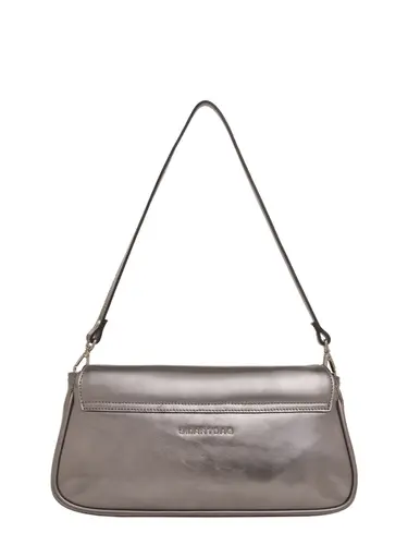 Bolsa Transversal Couro Metalizado Inox 79003.26