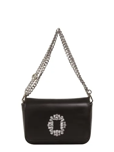 Bolsa Transversal Couro Preto 79005.26
