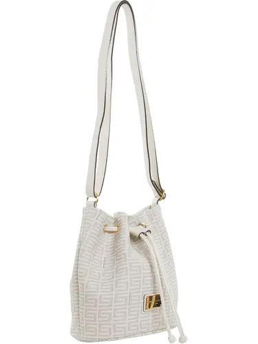 Bolsa Saco Monograma Creme/Off White Pequena 85011.25
