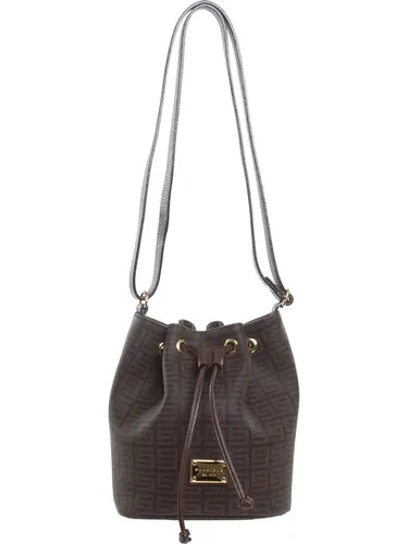 Bolsa Saco Monograma Chocolate Pequena 85011.25