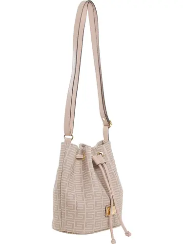 Bolsa Saco Monograma Nude/Bege Pequena 85011.25