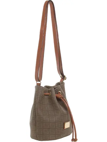 Bolsa Saco Monograma Caqui/Avela Pequena 85011.25