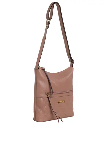 Bolsa Transversal Couro Blush 85208.25