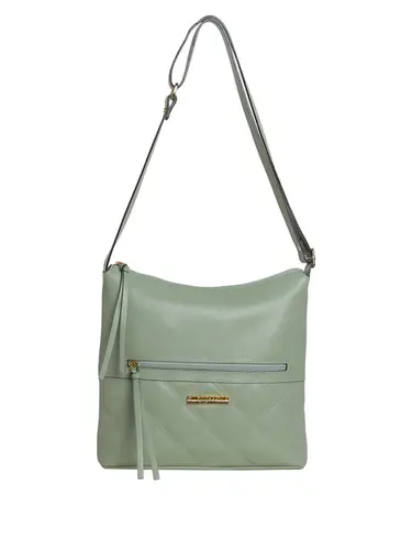 Bolsa Transversal Couro Menta 85208.25