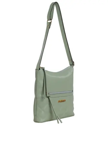 Bolsa Transversal Couro Menta 85208.25