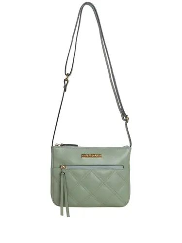 Bolsa Transversal Couro Menta 85200.25