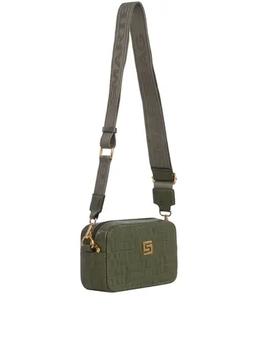 BOLSA TRANSVERSAL COURO CROCO MILITAR P - 85202.25