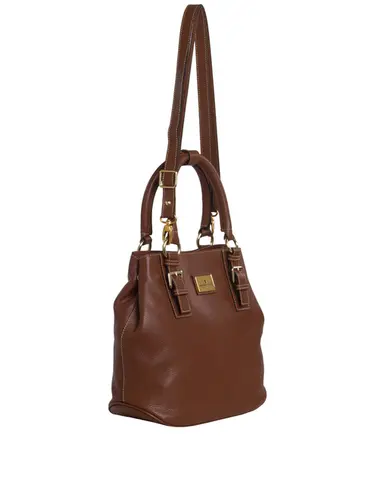 Bolsa Couro Alça de Mão Marrom 85238.25