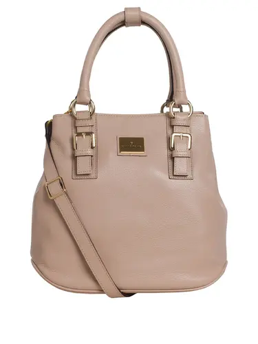 Bolsa Couro Alça de Mão Nude 85238.25