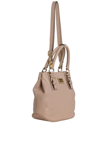 Bolsa Couro Alça de Mão Nude 85238.25