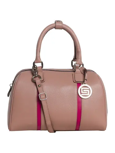Bolsa Bau Couro Blush/Pink Media 85223.25
