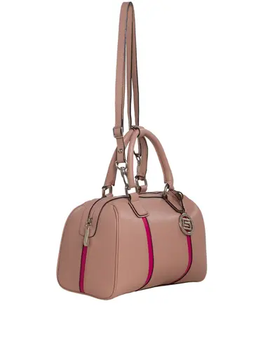 Bolsa Bau Couro Blush/Pink Media 85223.25
