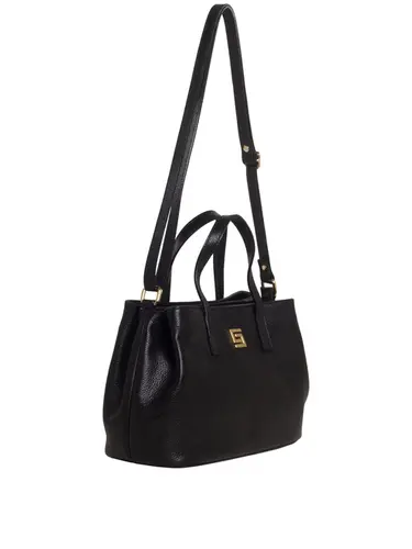 Bolsa Tote Couro Preto Grande 85226.25