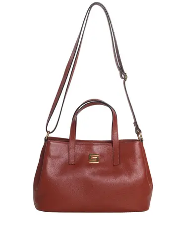 Bolsa Tote Couro Whisky Grande 85226.25