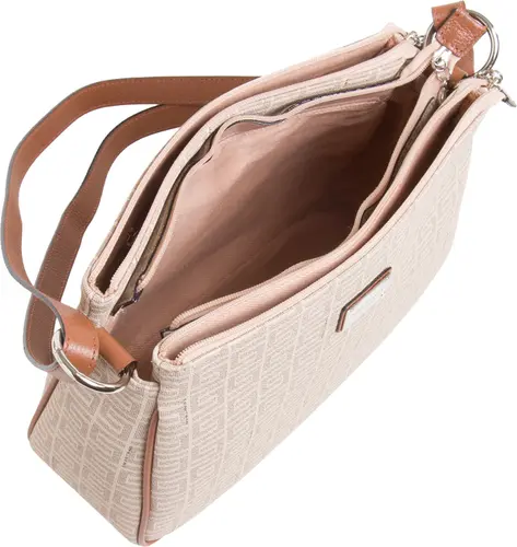 Bolsa Transversal Smartbag Veneza Nude - Avela - 85015.25