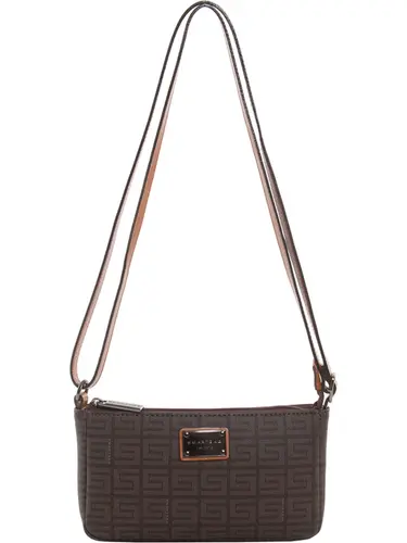 Bolsa Transversal Smartbag Veneza Chocolate/Caramelo 85017.25