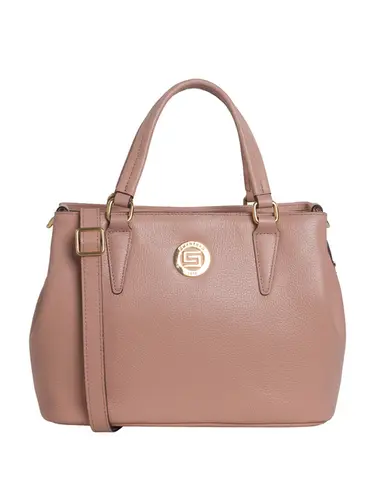 Bolsa Transversal Couro Blush 85240.25