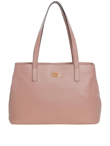 Bolsa Tiracolo Couro Blush Media 85217.25