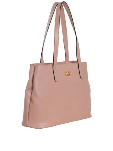Bolsa Tiracolo Couro Blush Media 85217.25