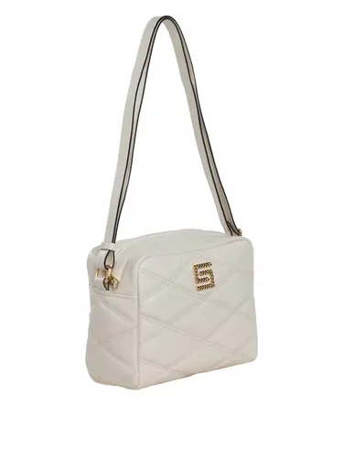 Bolsa Transversal Couro Off White Media 85236.25
