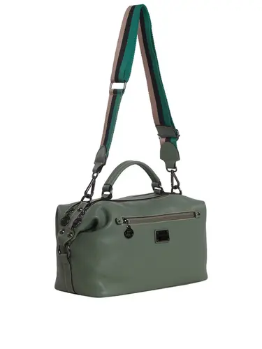 Bolsa de Mao Couro Militar Media 85221.25