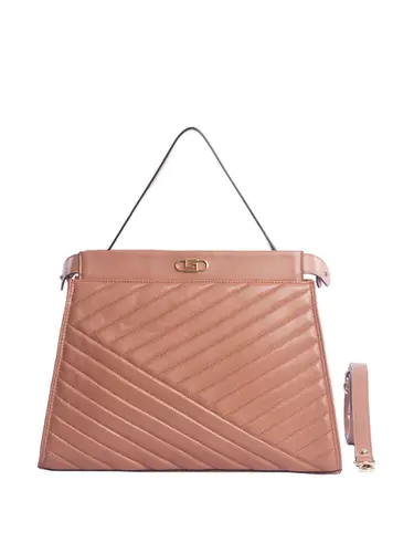 Bolsa Tiracolo Couro Mocha Mousse Media 78071.25