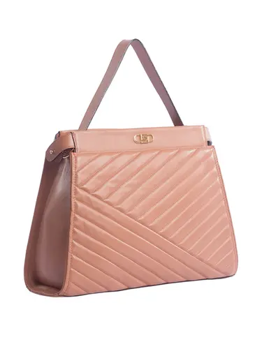 Bolsa Tiracolo Couro Mocha Mousse Media 78071.25