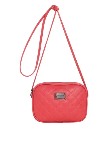 Minibag Transversal Couro Goiaba 85230.25