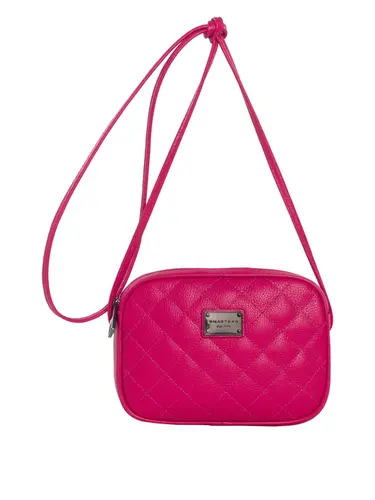 Minibag Transversal Couro Pink 85230.25