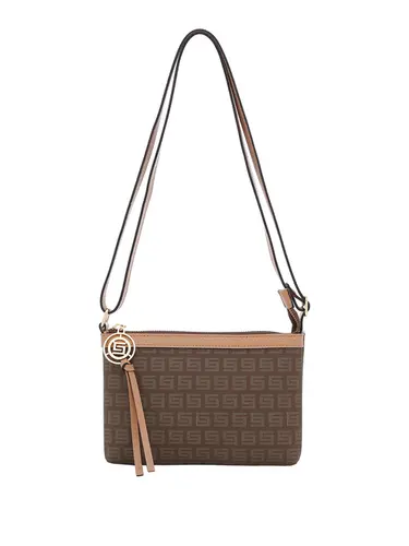 Bolsa Transversal Milano Caqui/Camel Media 86005.24
