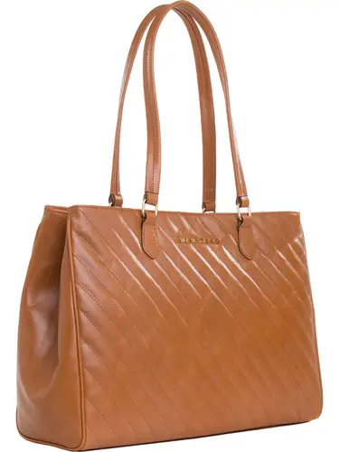 Bolsa Tiracolo Couro Whisky Grande 76038.24