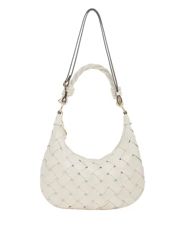 Bolsa Tiracolo Couro Marfim Media 79064.26