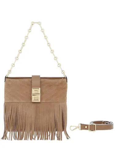 Bolsa Transversal Camurça Fendi Media  76049.24