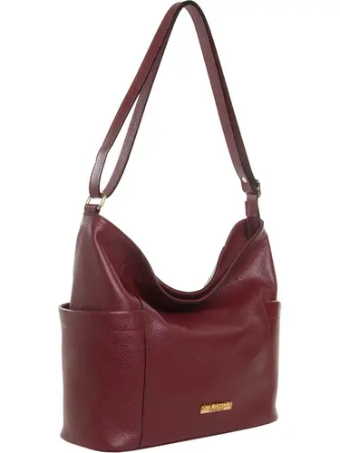 Bolsa Tiracolo Couro Bordo Grande 85220.25